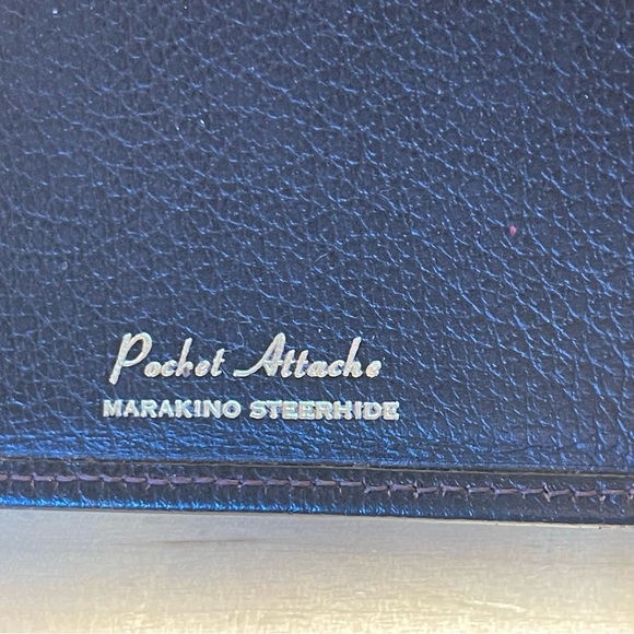 Vintage pochet attache marakino steerhide - Picture 11 of 12